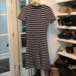 Theory a-line knit dress